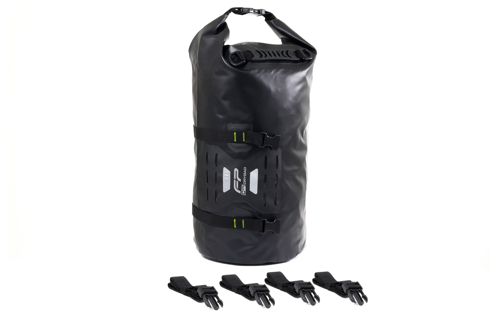 Dry bag FP C25 negro con sistema MOLLE y reflectivos