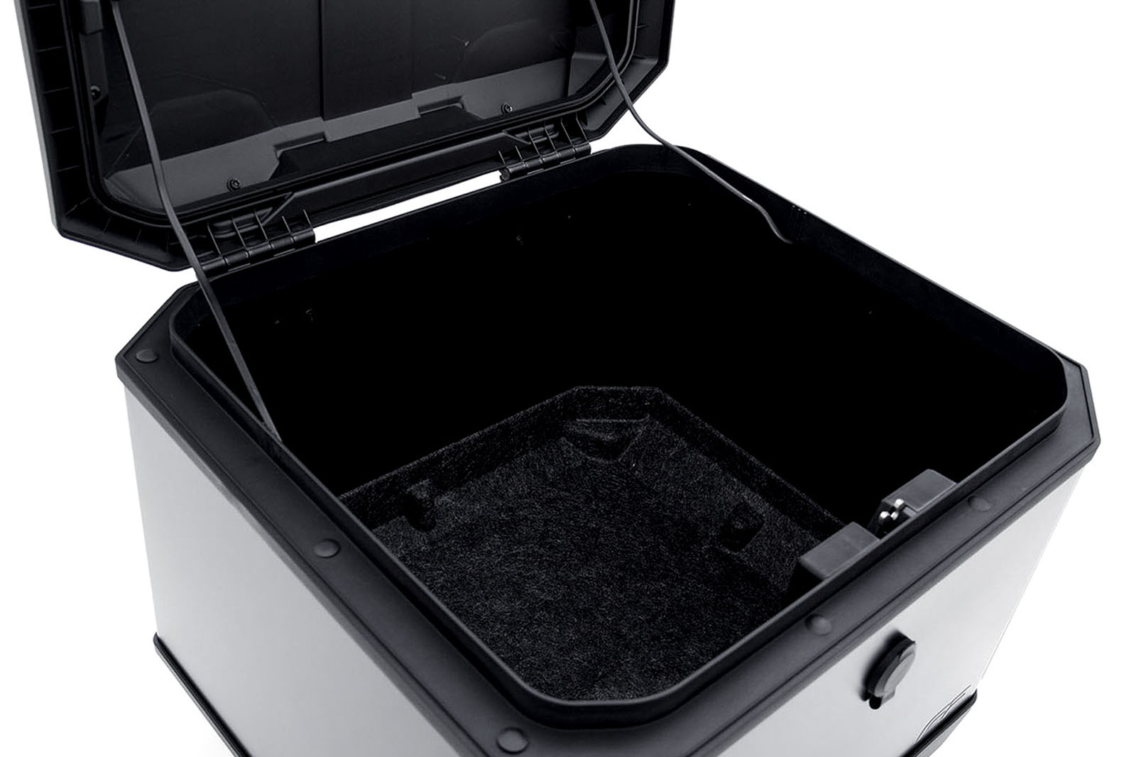 Maleta aluminio continent carbon de 50 litros