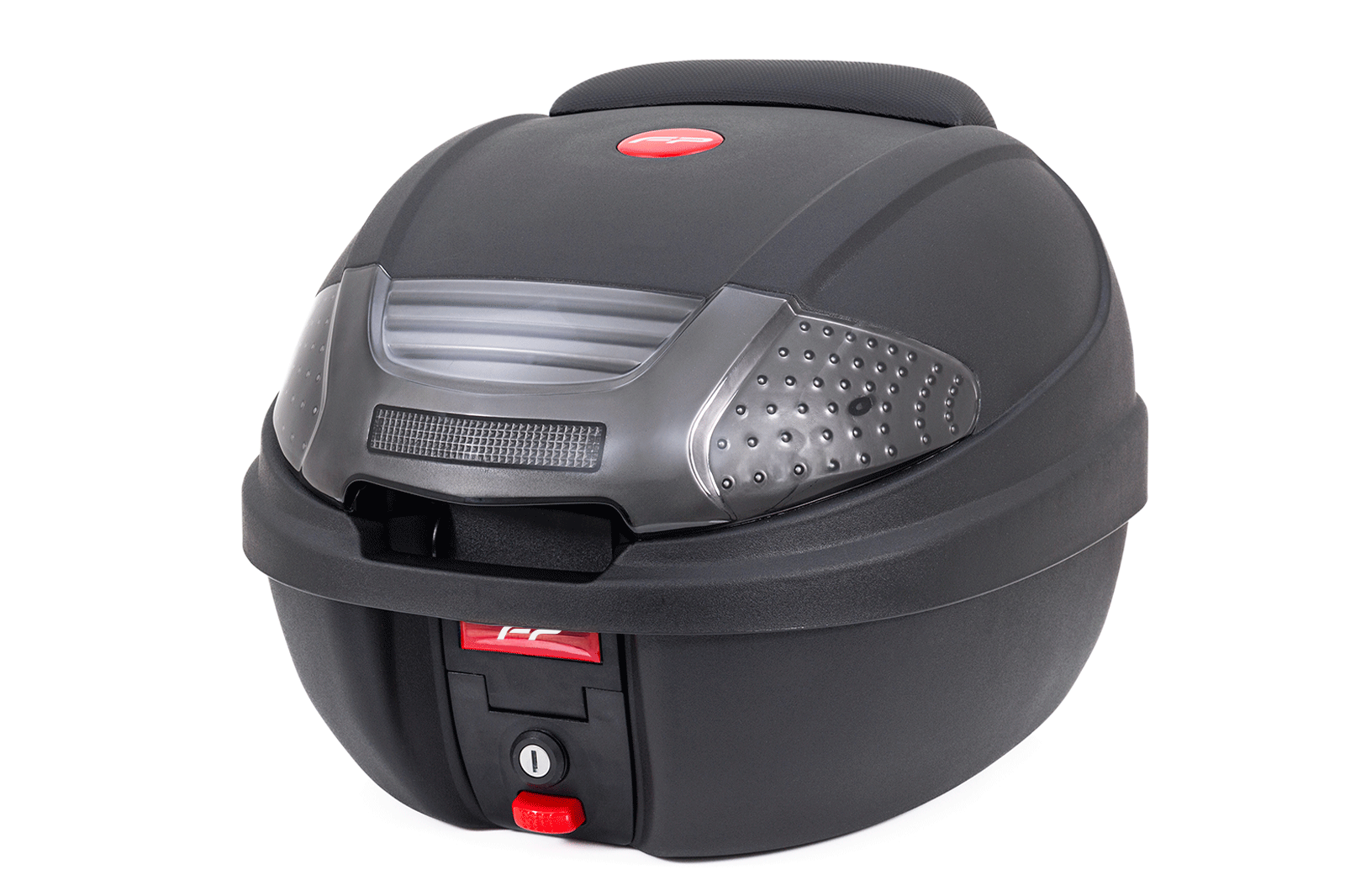 Maletero Case Rojo Para Moto / Un Casco, Maleta para Moto, Maleta Plastica para Casco, Cajuela para Casco, Cajuela para Motocicleta, Cajon de Moto