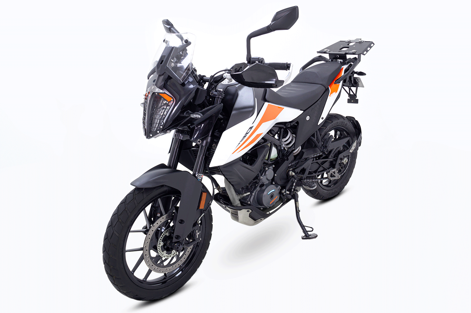 Moto KTM con Defensa de Farola