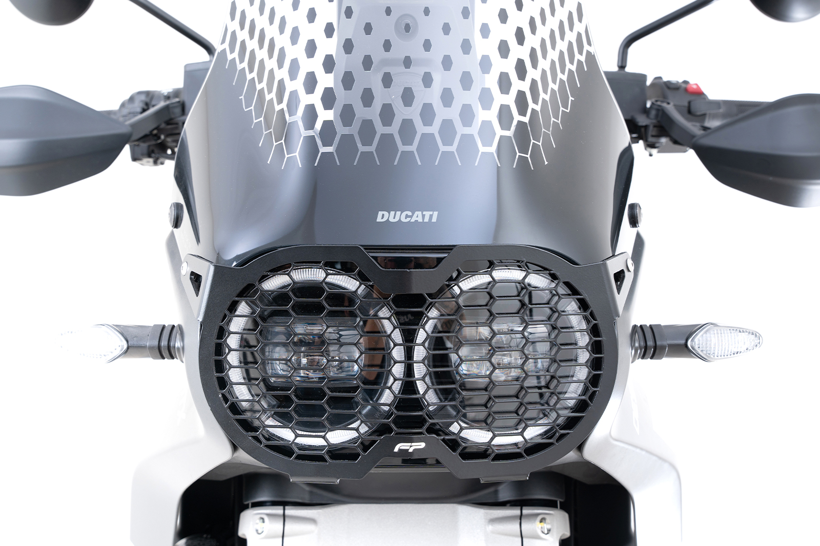 Protector de faro para ducati desertx