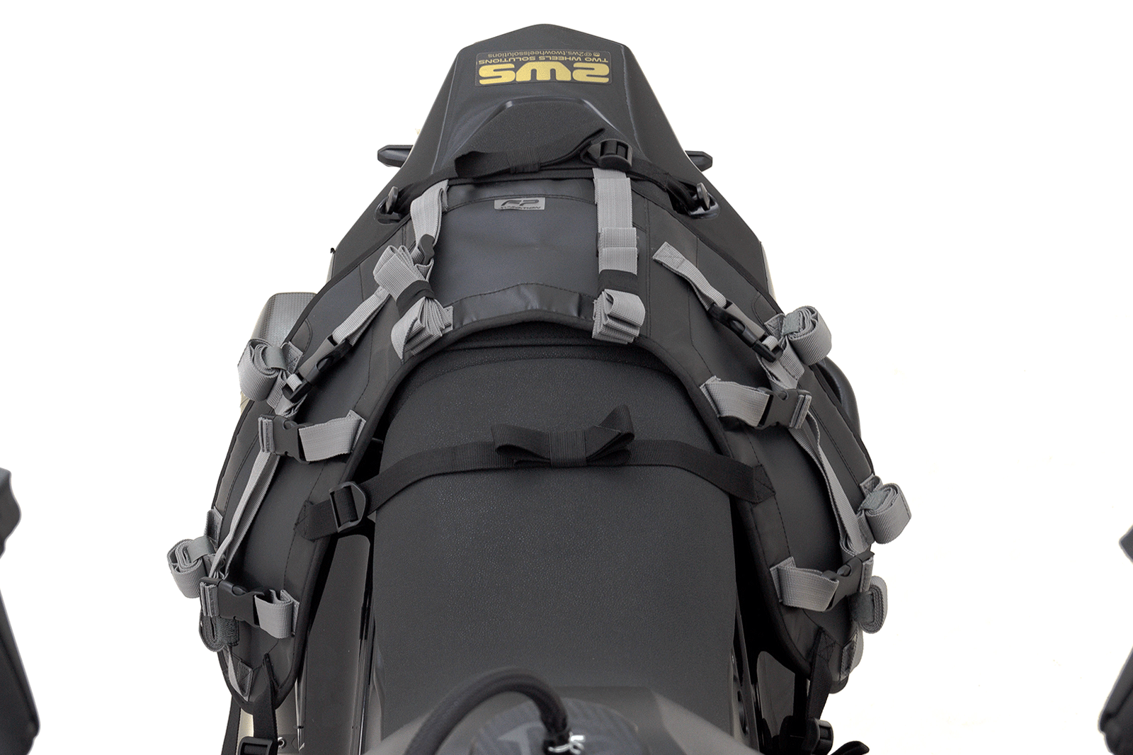 SISTEMA RACKLESS PARA DRYBAG  FP EXPEDITION, Soporte Maletas Laterales, Soporte Textil para Drybag, Organizador de Drybag, Anclaje de Drybag, Maletas Laterales, Cuelga Drybag, Soporte Textil, Drybag, Motocicleta, Correa, Universal, Resistente, Liviano, Fá