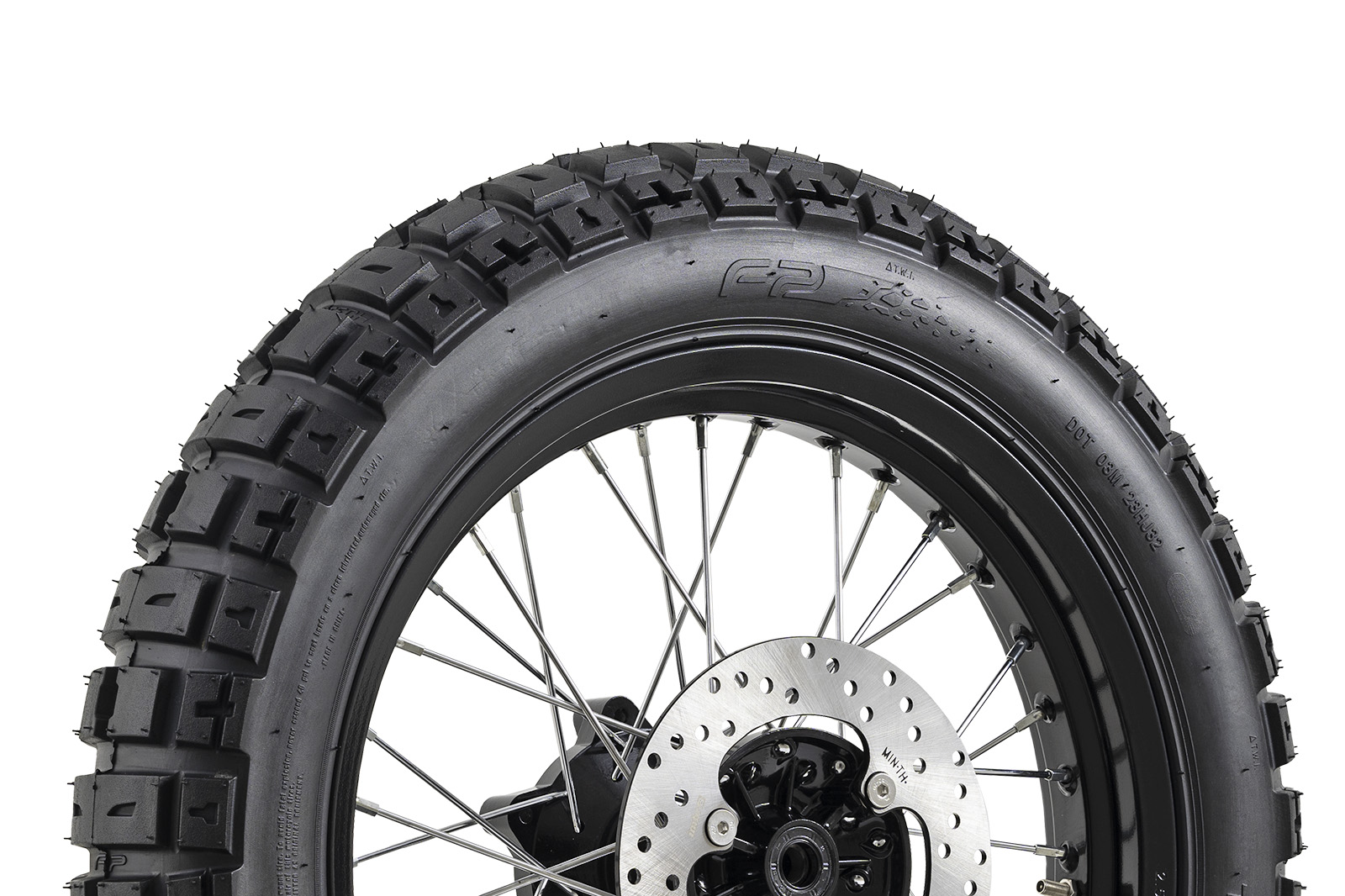 Llanta FP Traxx 110/90-17 TL doble propósito