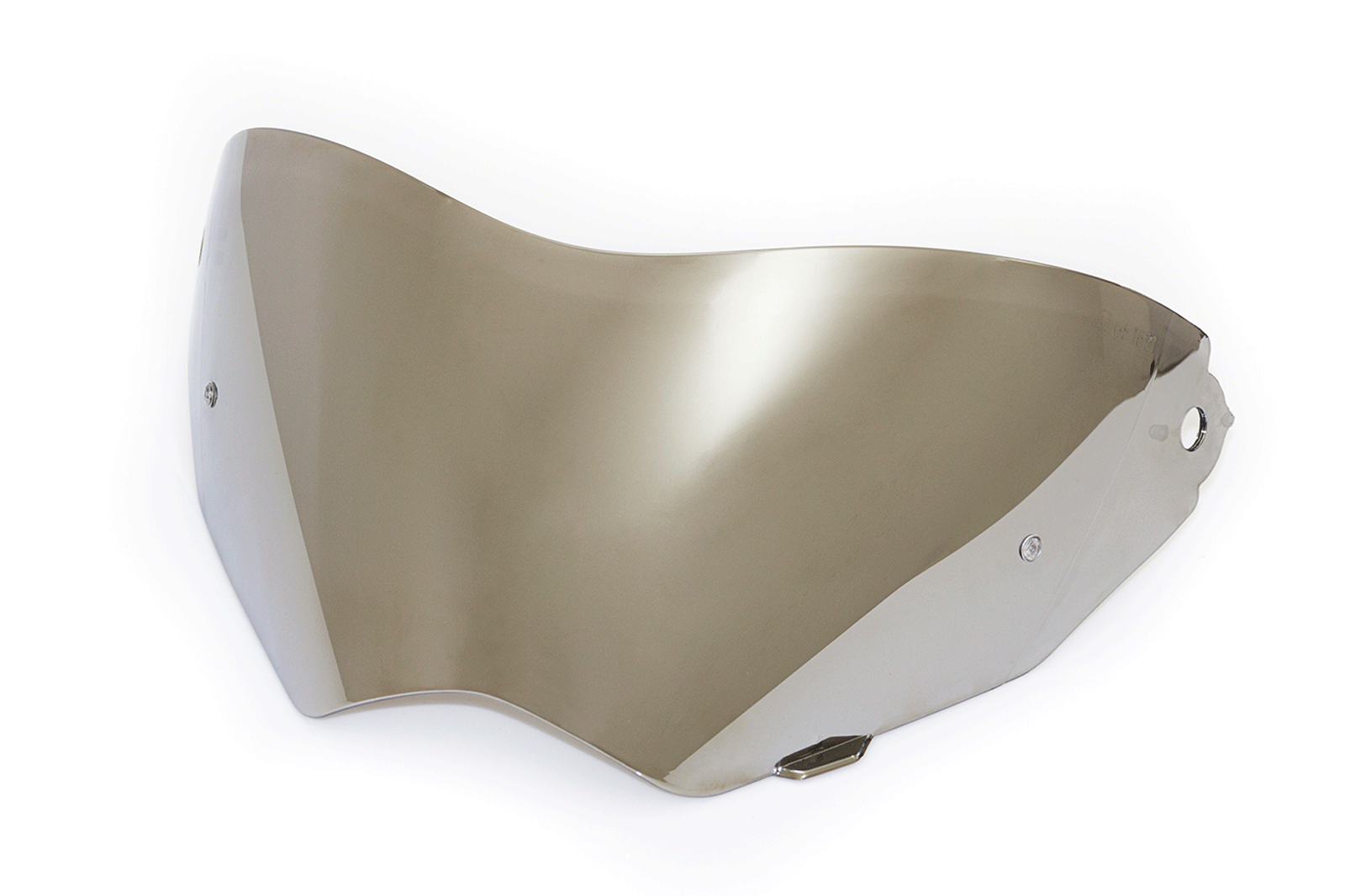 Visor plateado casco barstow