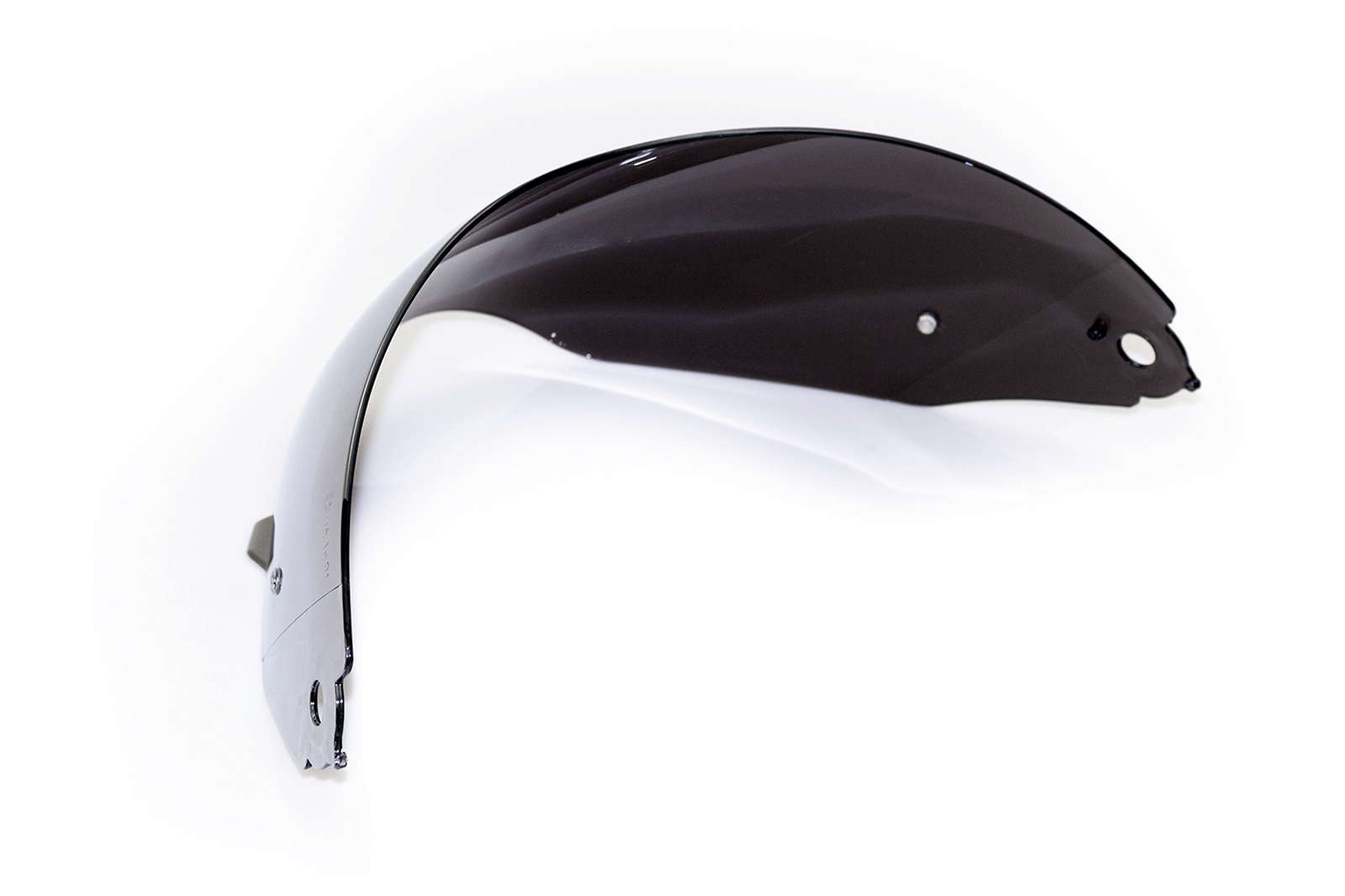 Visor plateado casco barstow