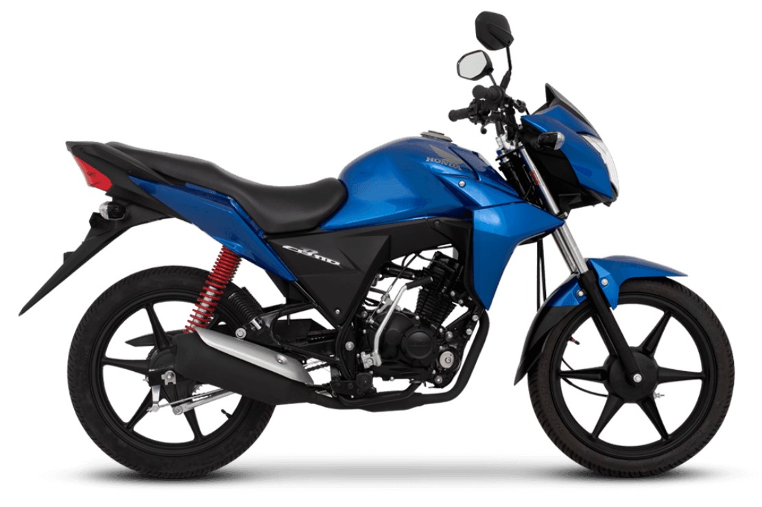 Honda CB 110 y todos sus accesorios