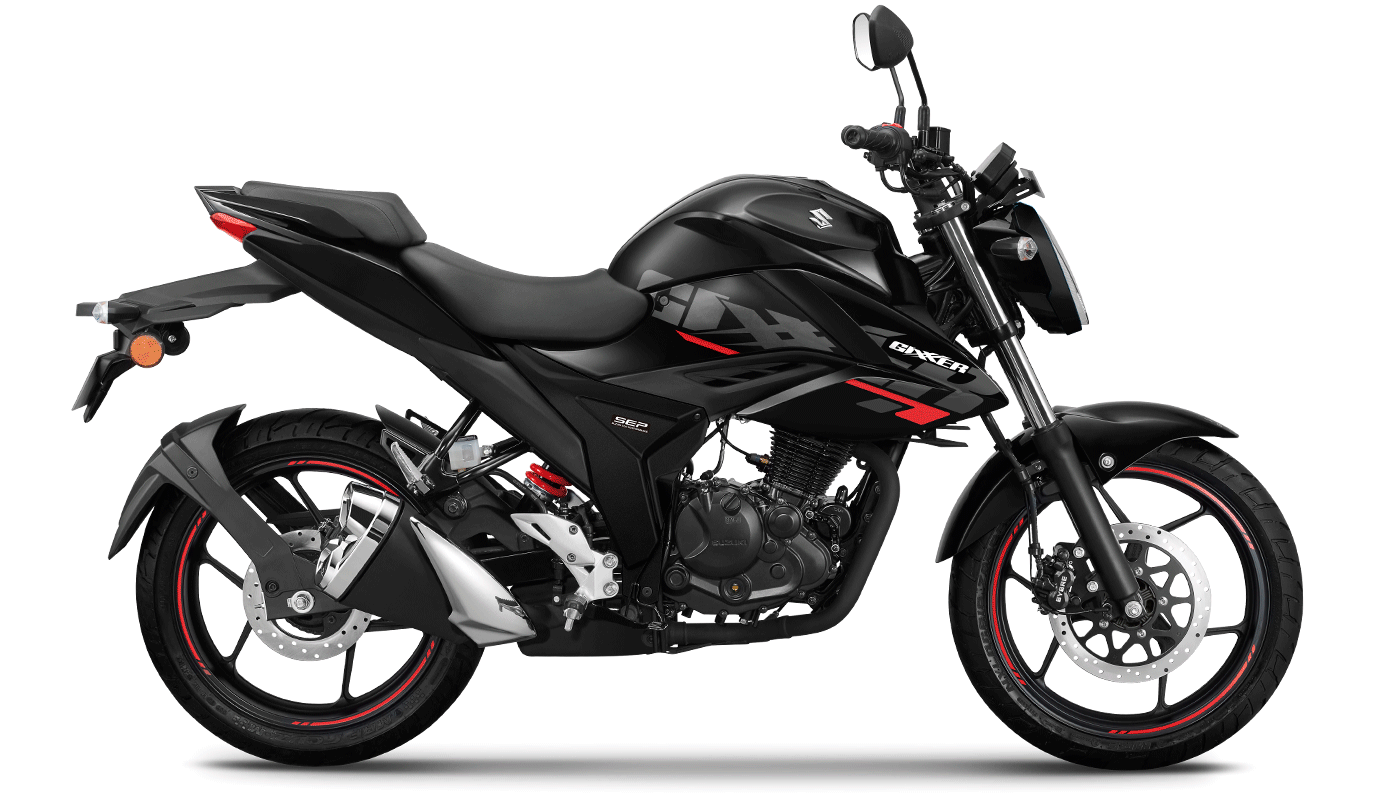 Suzuki Gixxer 150 y todos sus accesorios