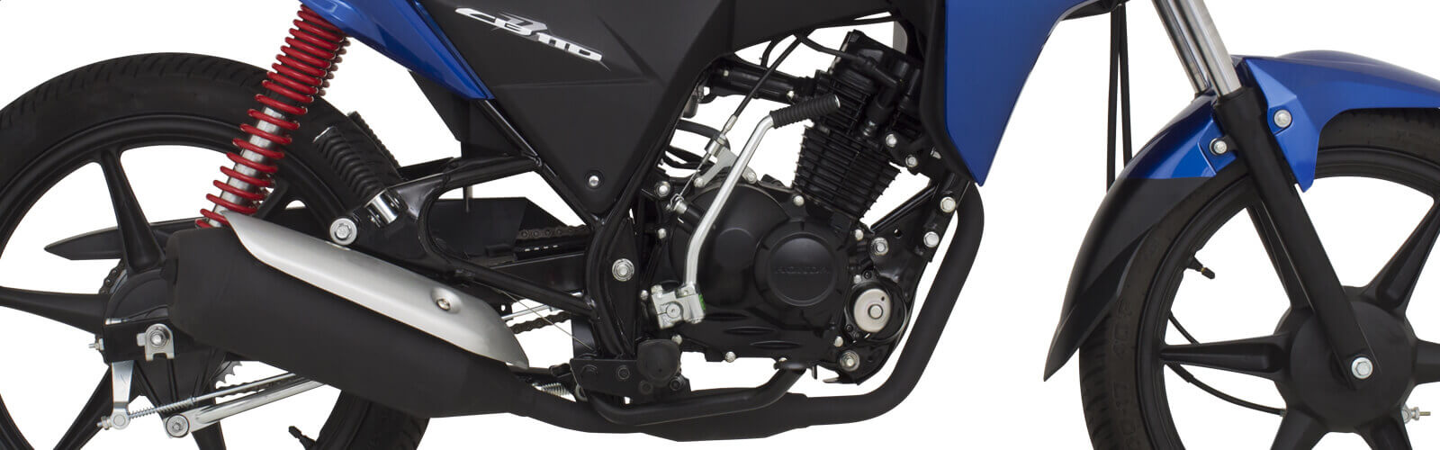 Honda CB 110 y todos sus accesorios